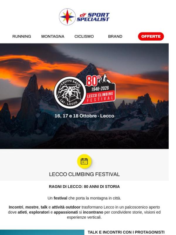Lecco Climbing Festival 🧗
