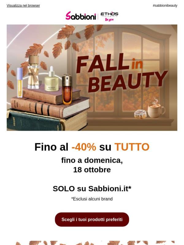 🍄FINO AL -40% SU TUTTO