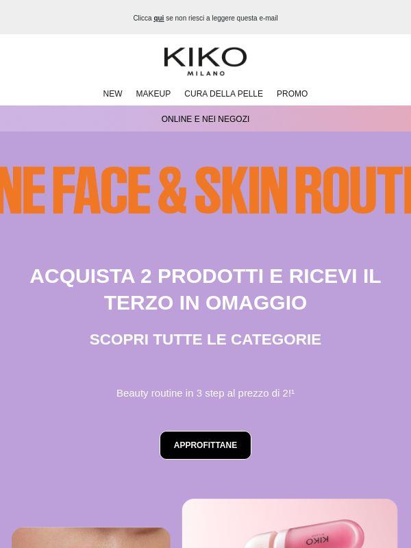 Face&Skin: compri 2, prendi 3! 🤩