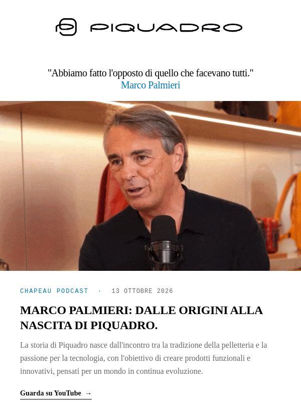 Piquadro, una storia fuori dagli schemi.
