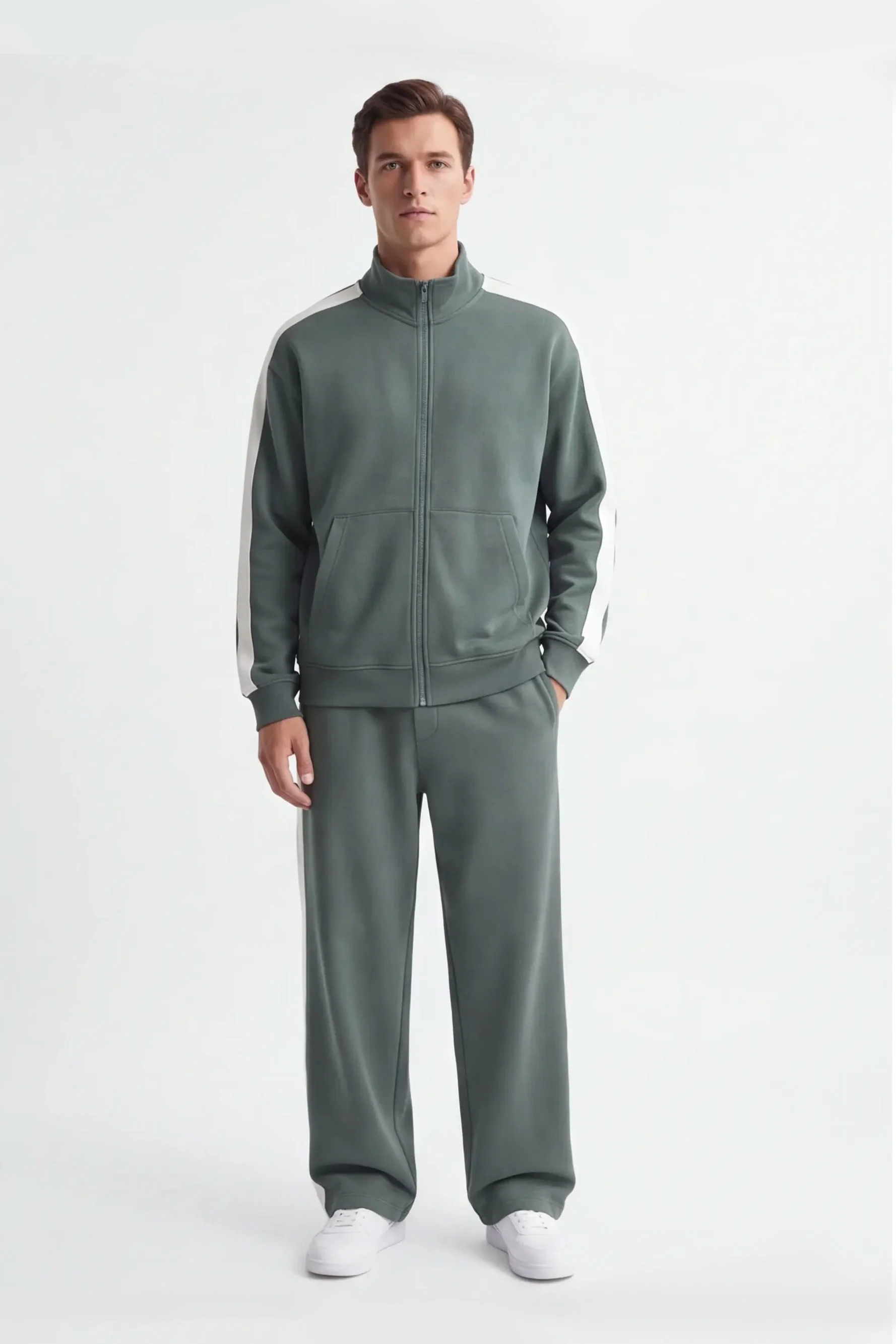 Image of FELPA FULL ZIP RELAXED FIT 