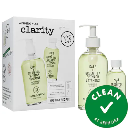 Wishing You Clarity Superfood Cleanser Duo Gift Set