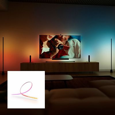 Play gradient strip light