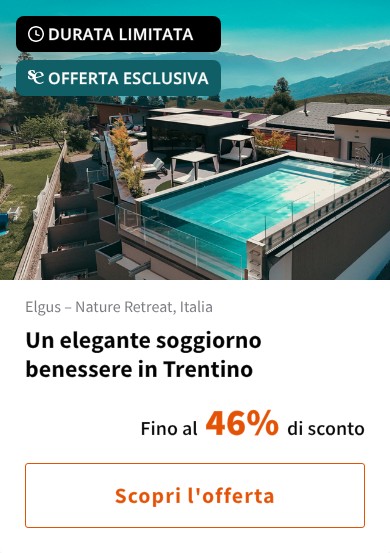 Un elegante soggiorno benessere in Trentino