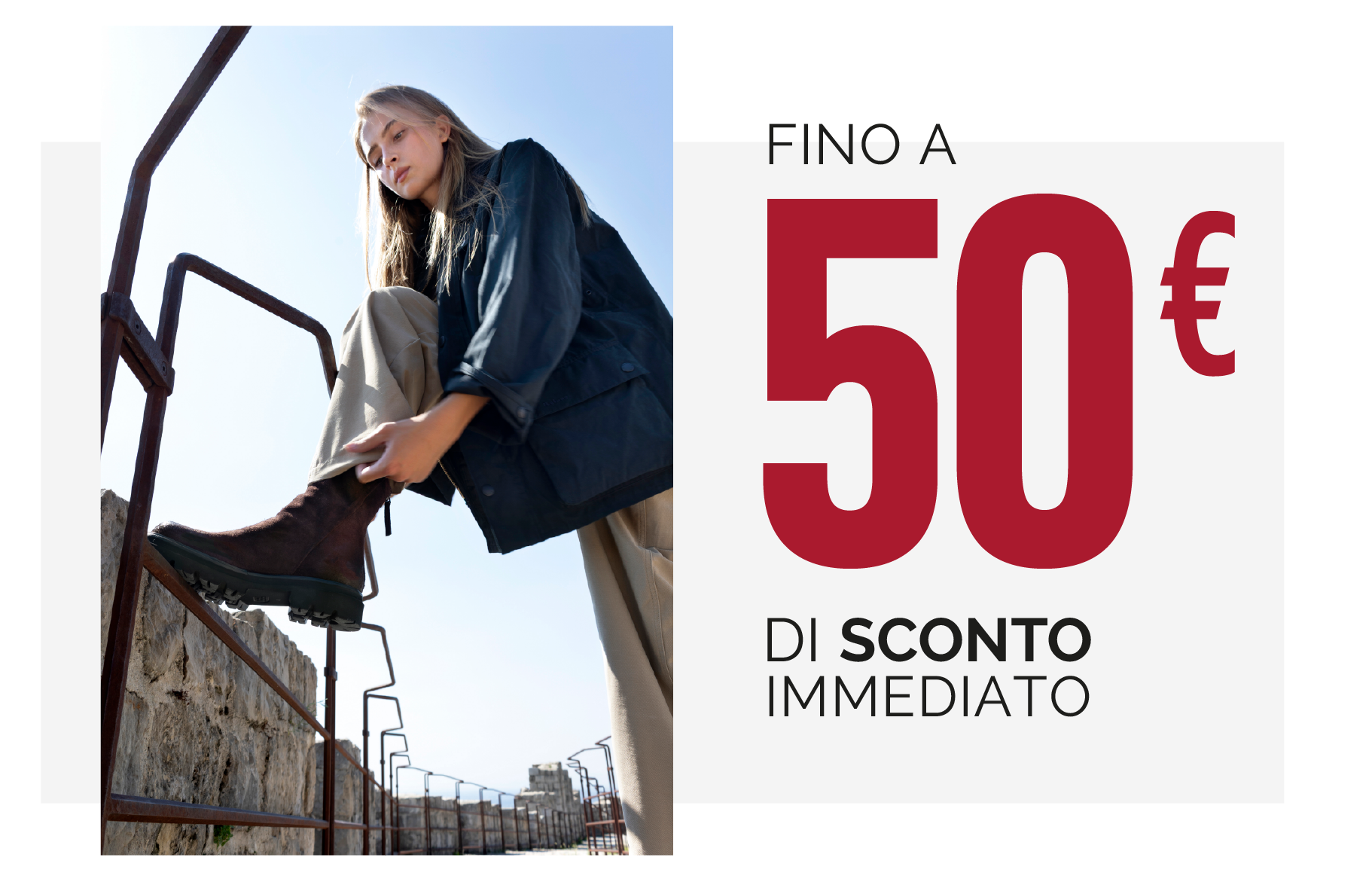 FINO A 50€ DI SCONTO