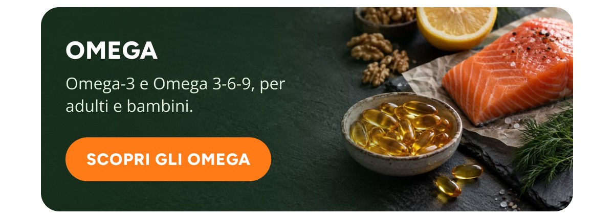 Omega Omega-3 e Omega 3-6-9, per adulti e bambini. Scopri gli omega