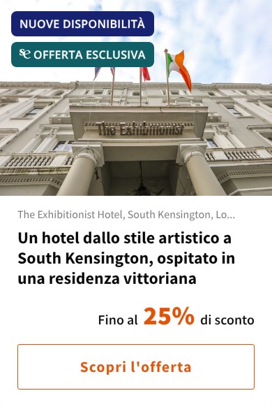 Un hotel dallo stile artistico a South Kensington, ospitato in una residenza vittoriana