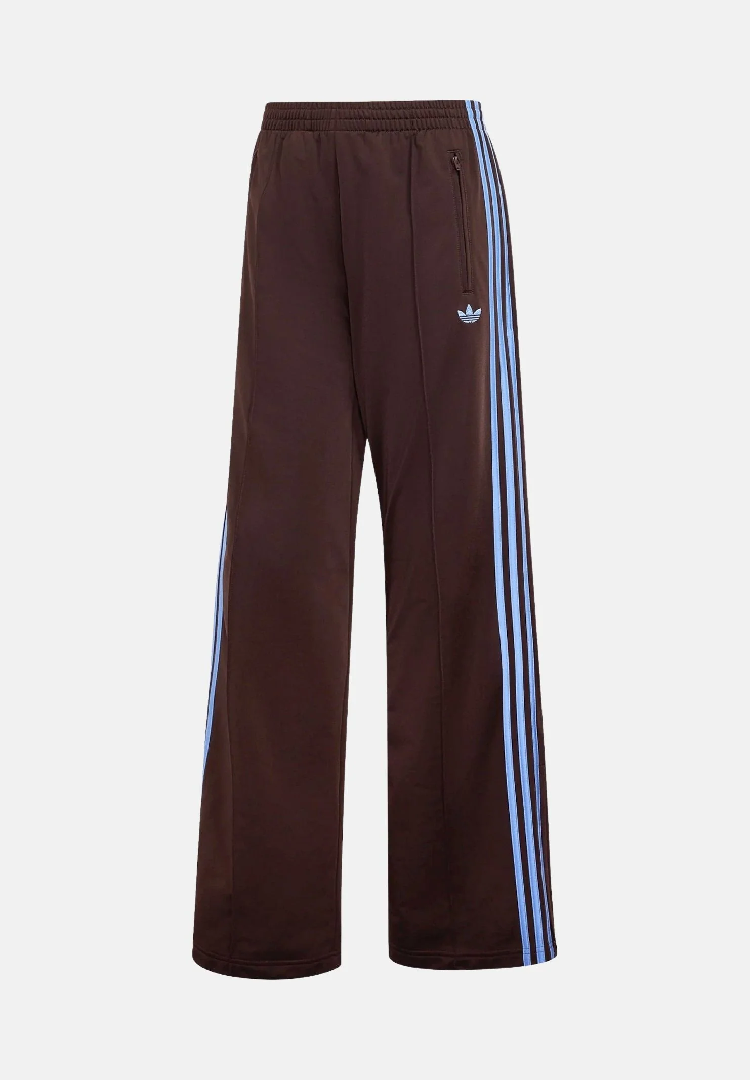 Image of ADIDAS ORIGINALS Pantaloni FIREBIRD LOOSE TRACK auco-marrone da donna con bande laterali a contrasto