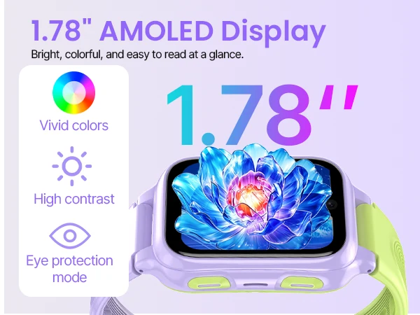 Display AMOLED dello smartwatch per bambini LAGENIO K9