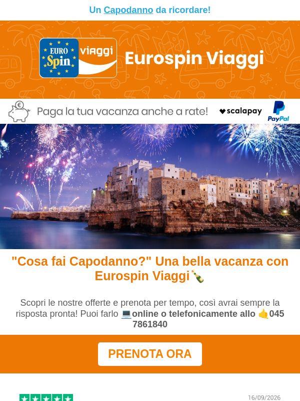 Jekoo, cosa fai a Capodanno?🍾 Tante offerte con cenone incluso.