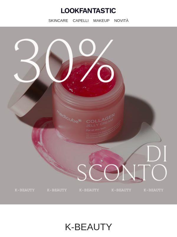 -30% sui prodotti K-beauty