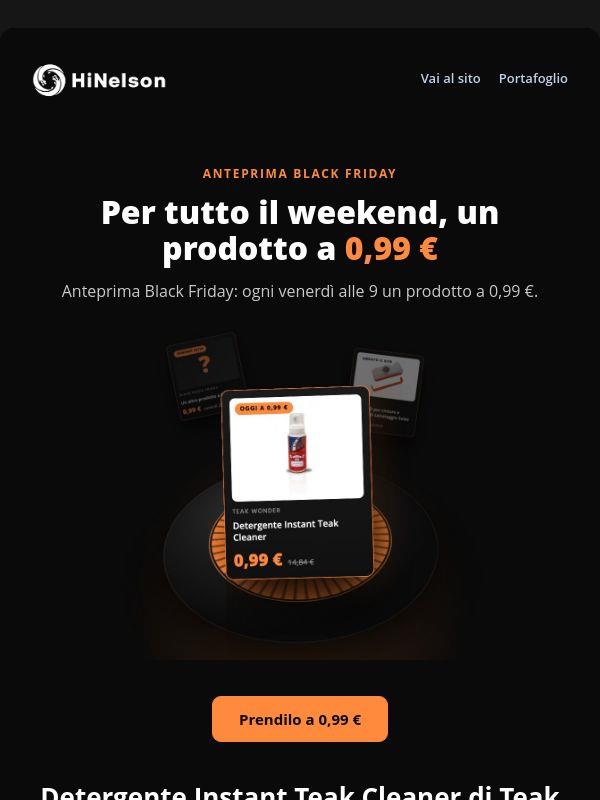 Sei ancora in tempo: Instant Teak Cleaner ora a 0,99 €