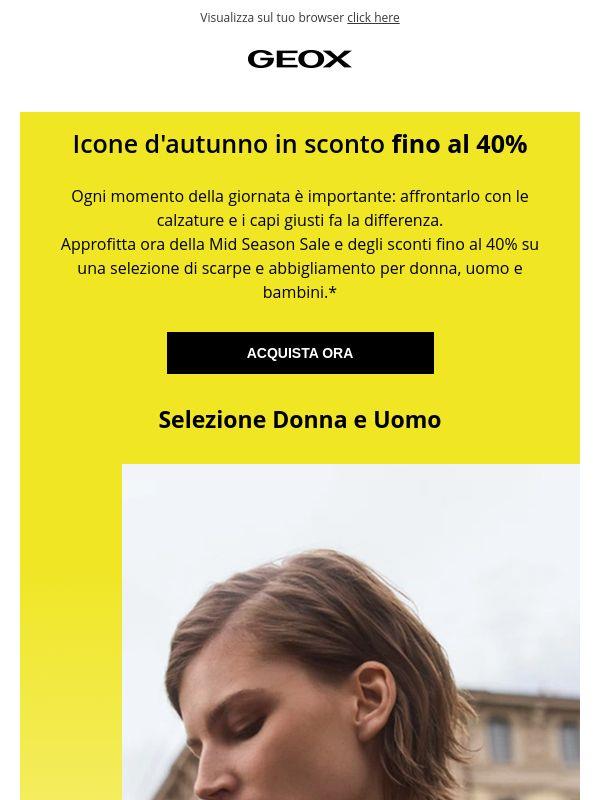 Rinnova il tuo stile con la Mid Season Sale ⚡️