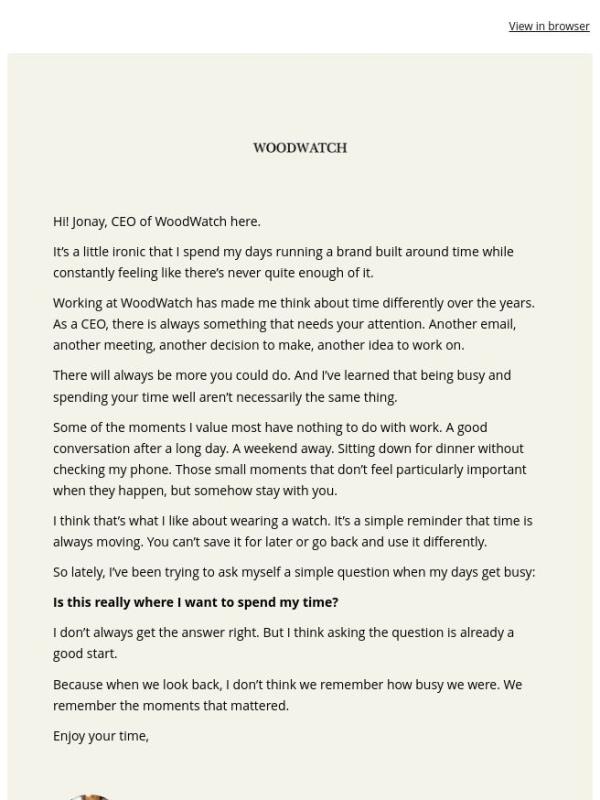What being CEO taught me about time