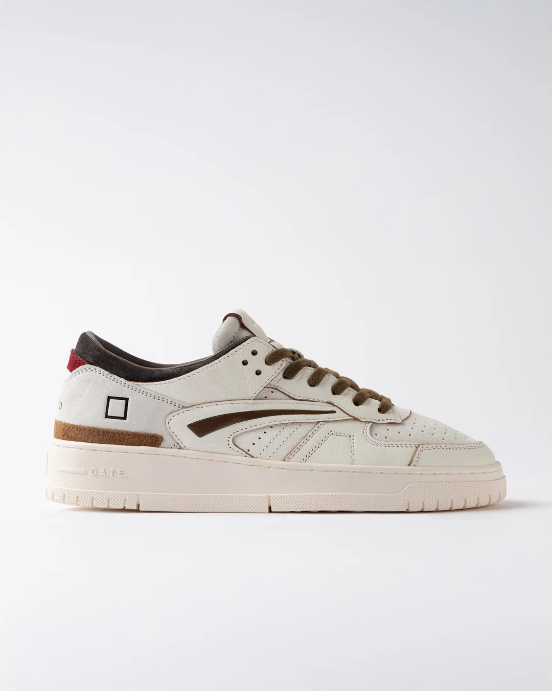 Sneaker Torneo Colored in Pelle / Bianco