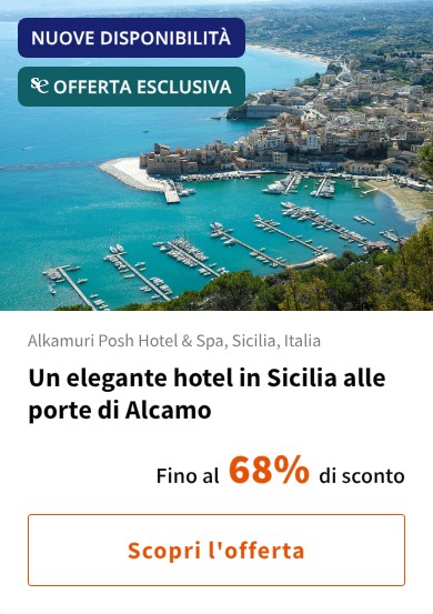 Un elegante hotel in Sicilia alle porte di Alcamo