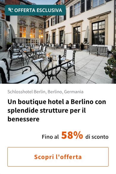 Un boutique hotel a Berlino con splendide strutture per il benessere