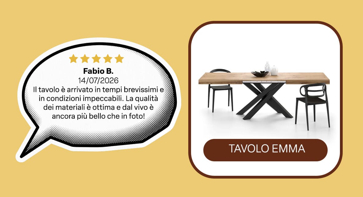 Mobili Fiver - Tavolo Emma