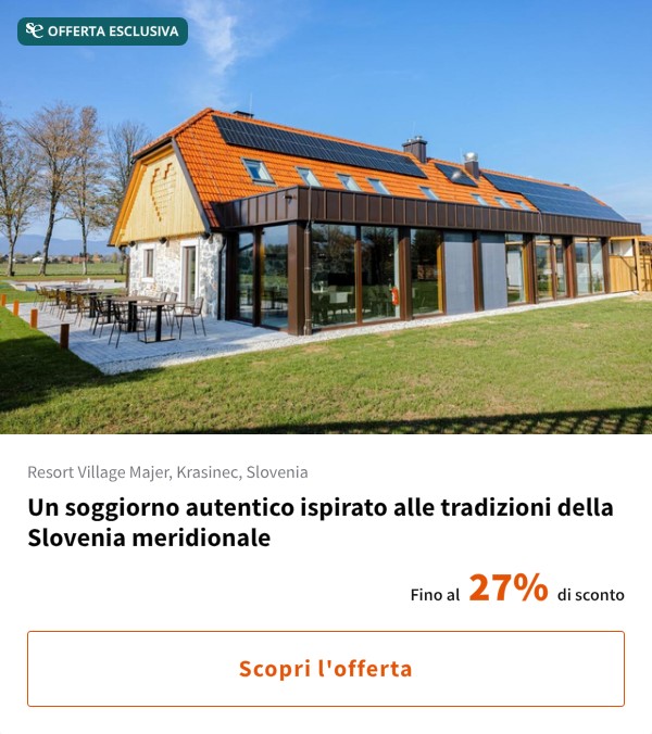 Un soggiorno autentico ispirato alle tradizioni della Slovenia meridionale