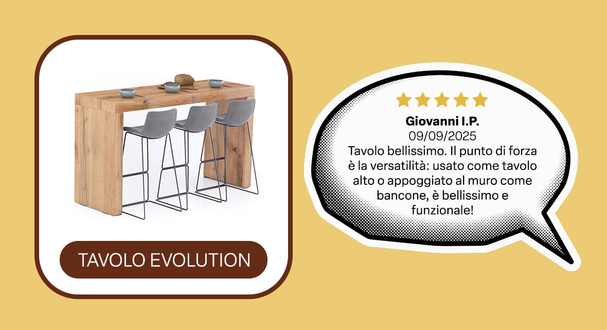 Mobili Fiver - Tavolo Evolution
