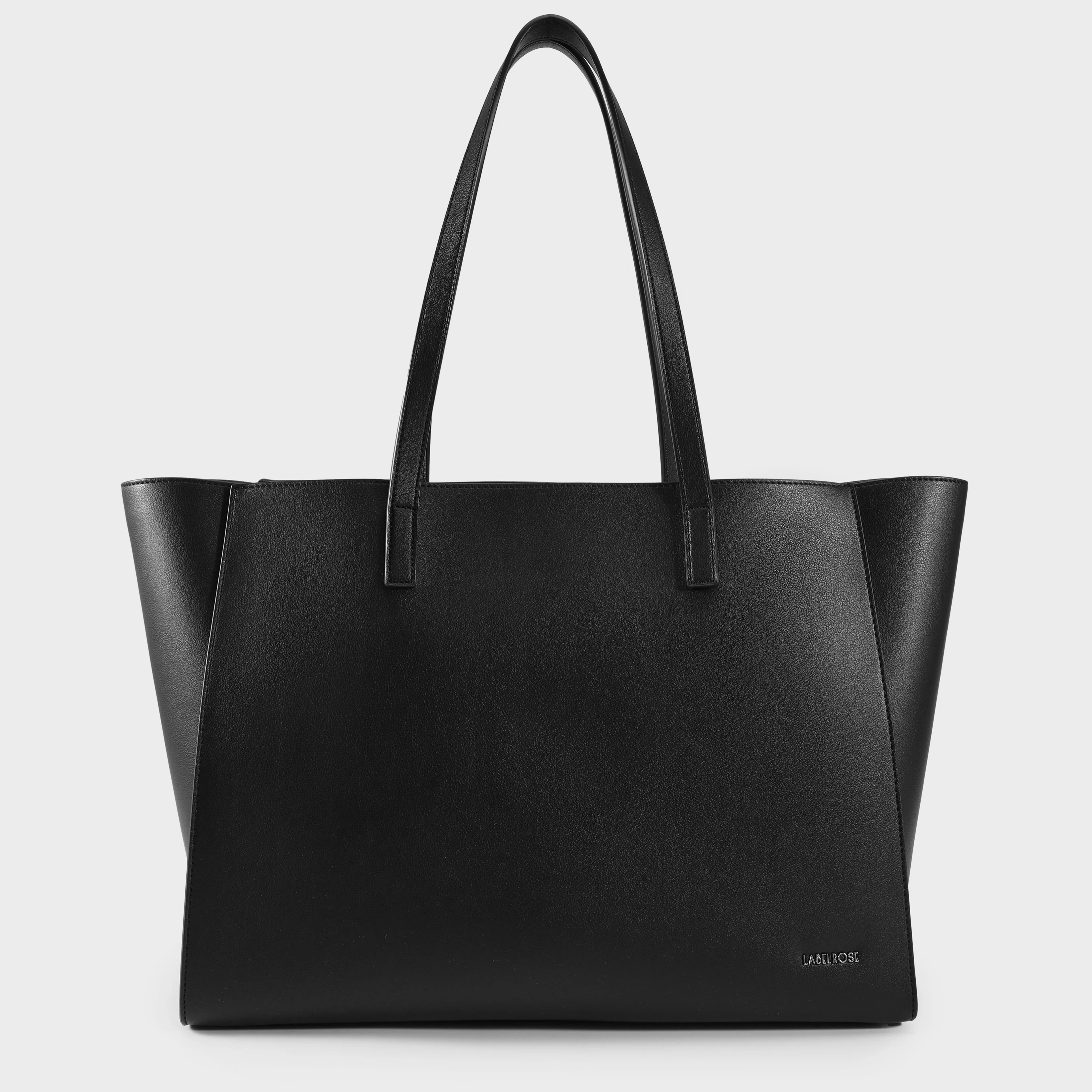 Image of Borsa a spalla MELISSA EXTRA BIG - BLACK SILVER