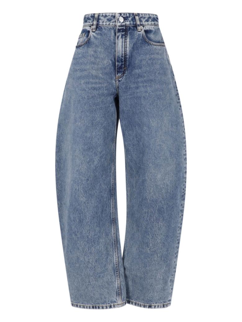 Alaïa - Jeans arrotondati