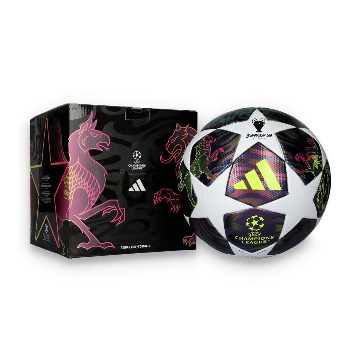  Pallone adidas UEFA Champions League 2025-2026 Final League Box