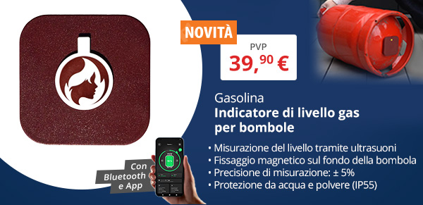 Indicatore di livello gas Gasolina per bombole