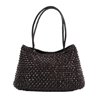 Dragon Diffusion — Borsa in Pelle Intrecciata a Mano Santa Croce Cactus