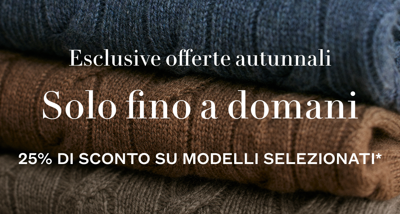 Esclusive offerte autunnali