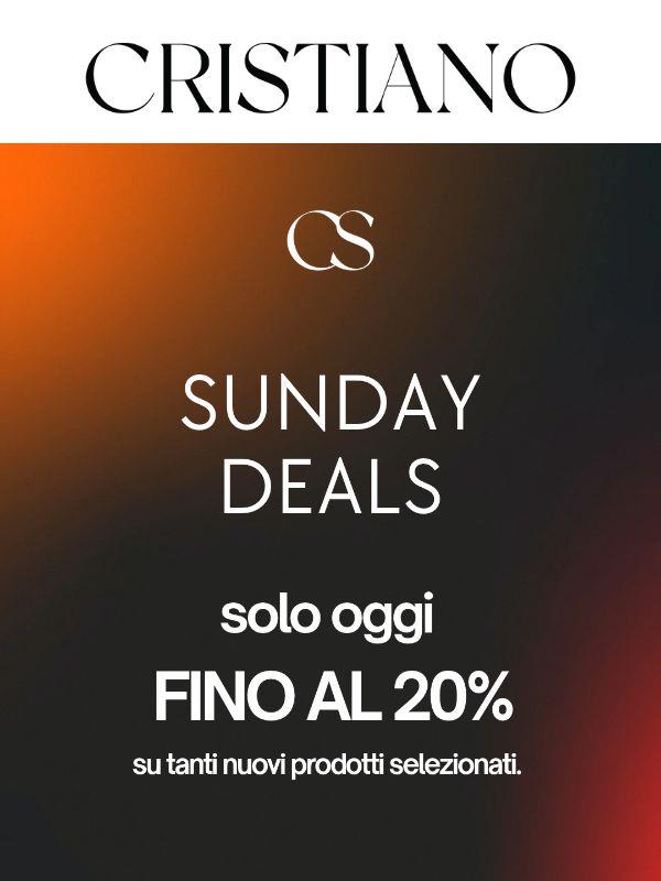 🔥 Solo oggi fino al -20% sulla nuova collezione