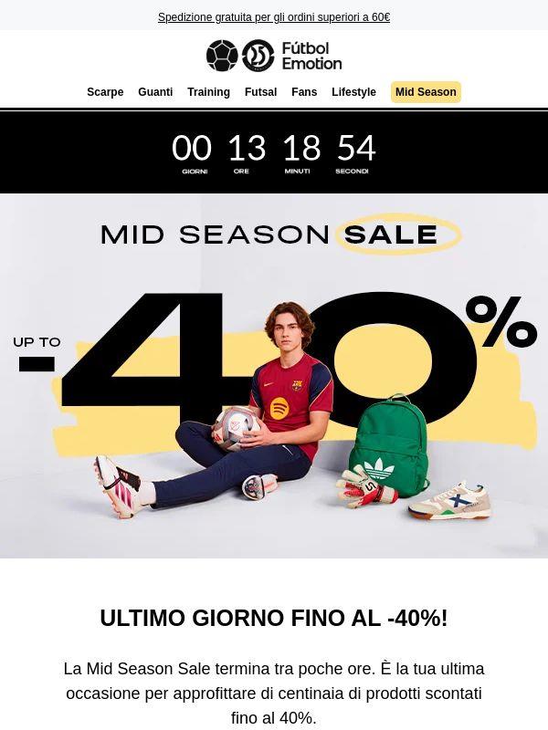 🚨Ultime ore 💳-40%