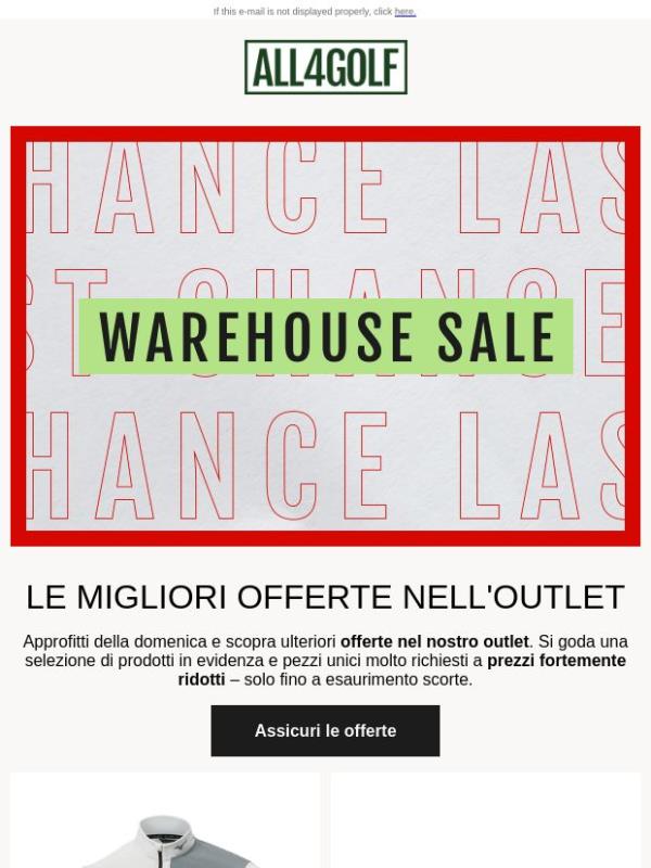 Outlet: I migliori affari di fine stagione