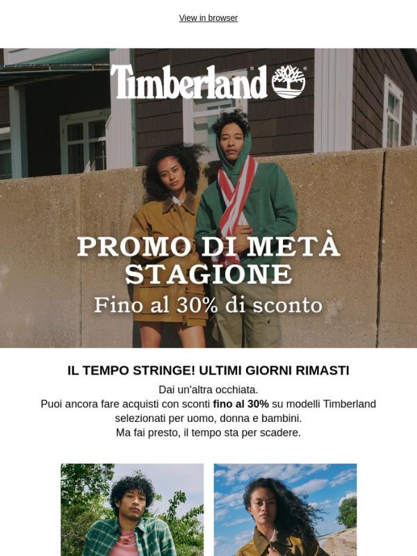 Fino al -30%. Non aspettare troppo.