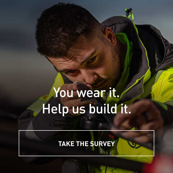 You wear it. Help us build it. Take the survey