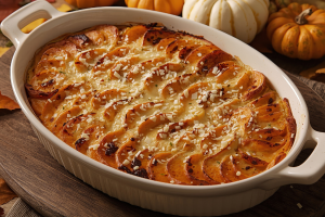 Parmigiana di zucca in friggitrice ad aria