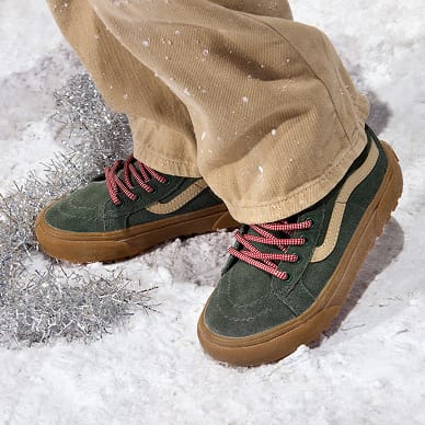 Gum Oil Green Little Kids Sk8-Hi Insulated Shoe
