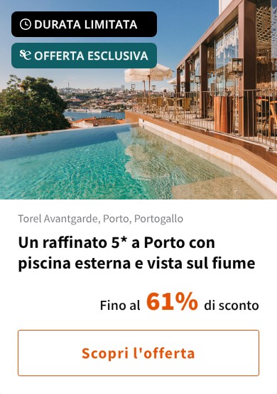 Un raffinato 5* a Porto con piscina esterna e vista sul fiume
