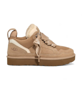 Sneakers Lowmel in pelle color sabbia