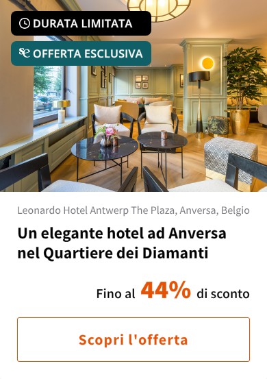 Un elegante hotel ad Anversa nel Quartiere dei Diamanti
