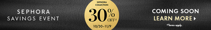 Sephora Savings Event