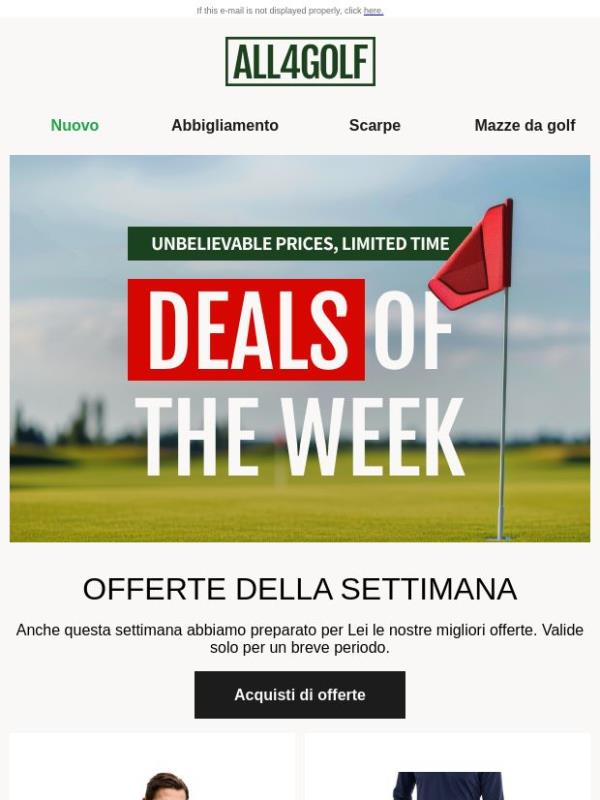 Le nuove offerte della settimana sono arrivate