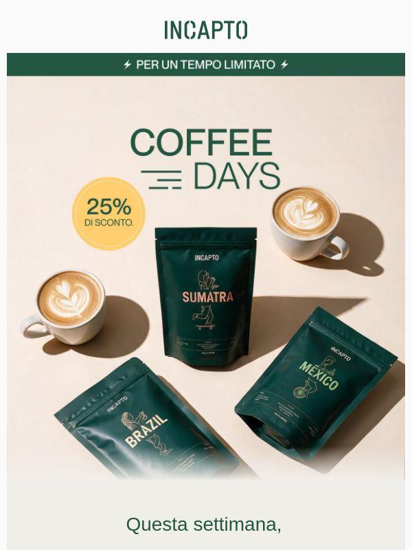 Tornano i Coffee Days! ☕