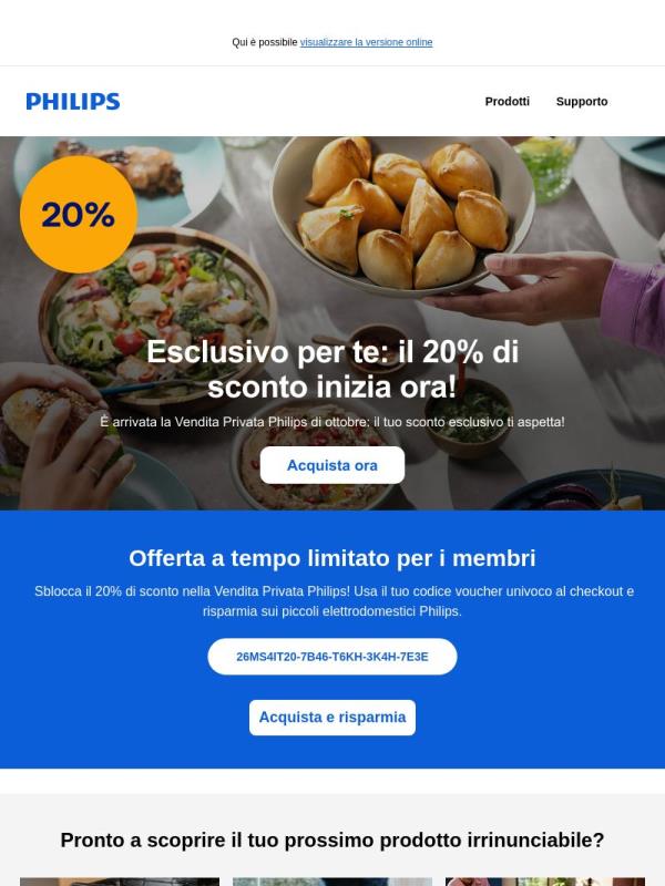 20% di sconto riservato ai membri 🔒