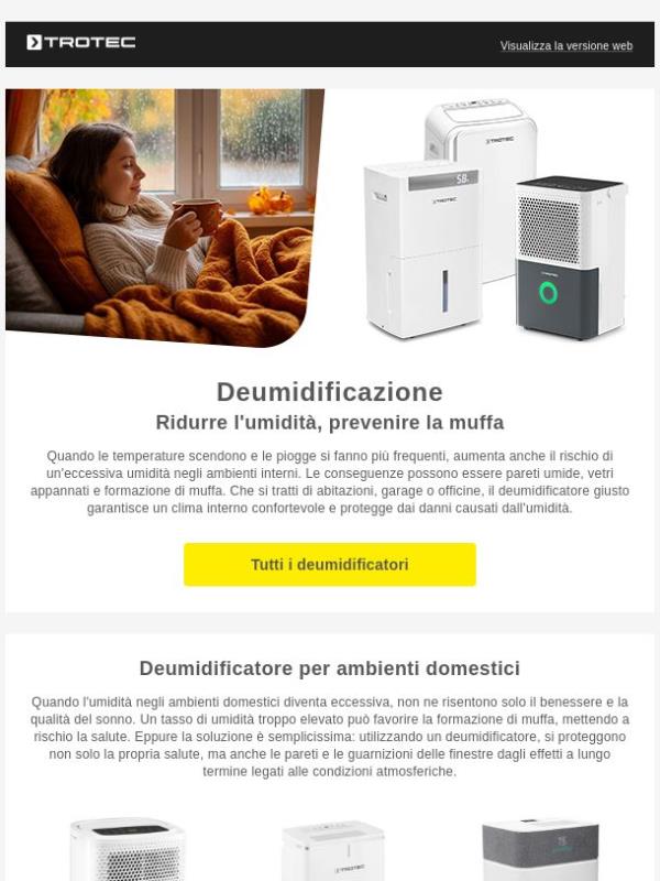 💦 Deumidificazione in autunno