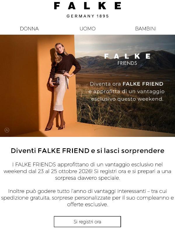 Una sorpresa speciale per i FALKE FRIENDS!