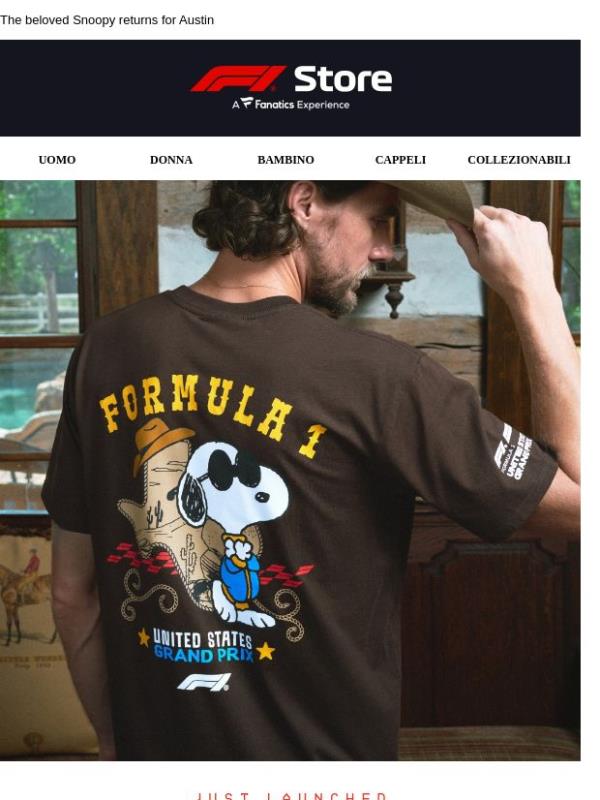 Now Live: F1 x Peanuts
