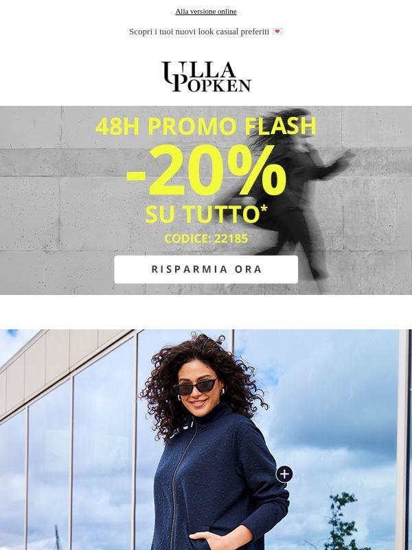 -20% su TUTTO – Solo per oggi! ⏰