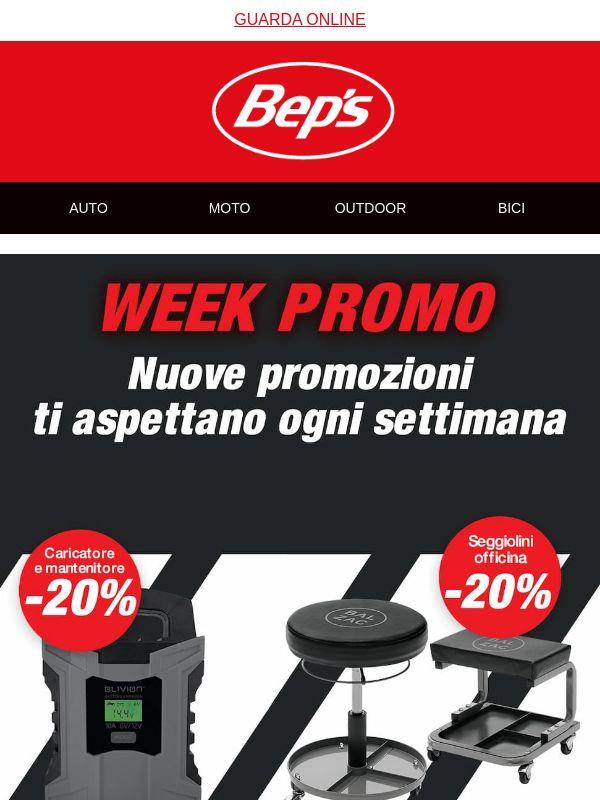 ⚡ WEEK PROMO: Metti il turbo alla tua officina con il -20%! 🔧