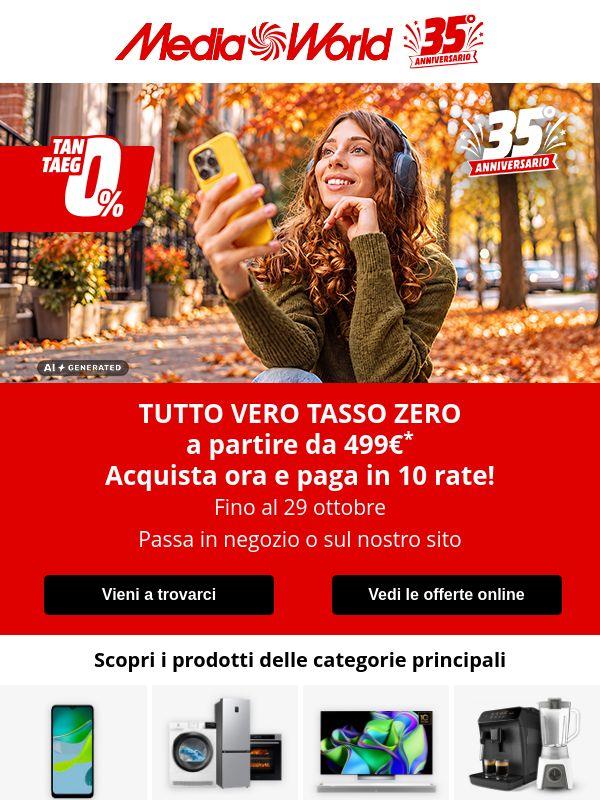 È TUTTO VERO: è tornato il TASSO ZERO.